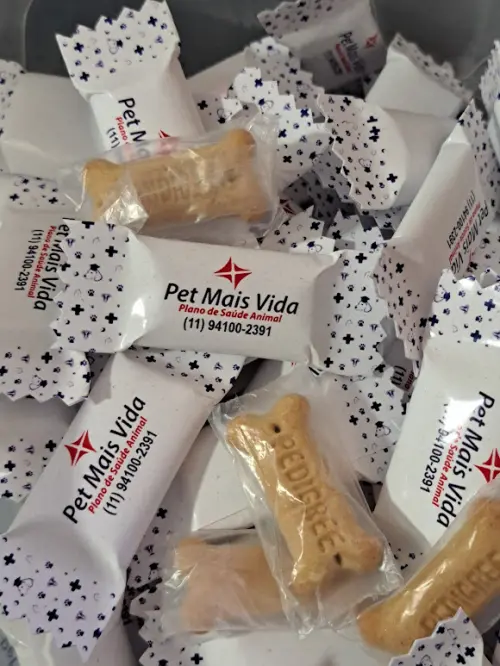 100 Petiscos para cães personalizados