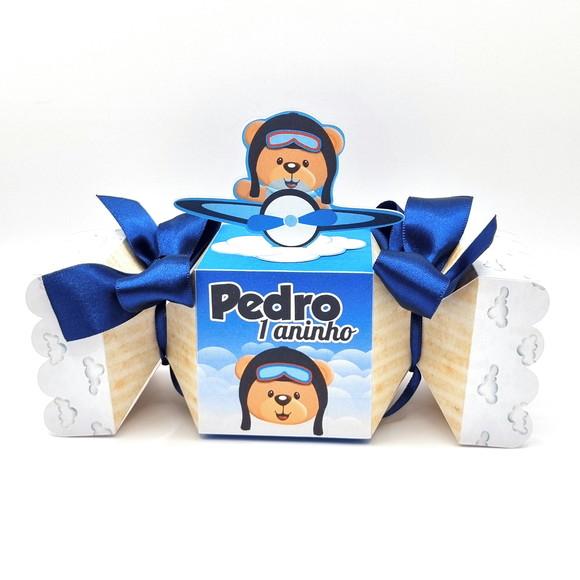 Caixa Bala - Urso Aviador