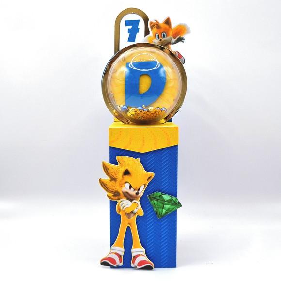Caixa Alta com Esfera Acrílica - Sonic 2
