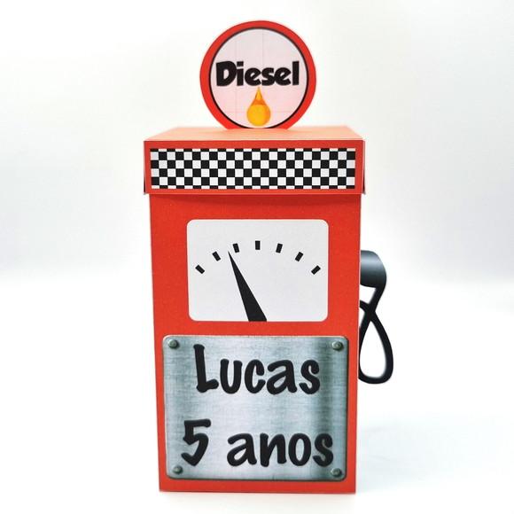 Caixa Bomba de Gasolina - Marcas de Carros