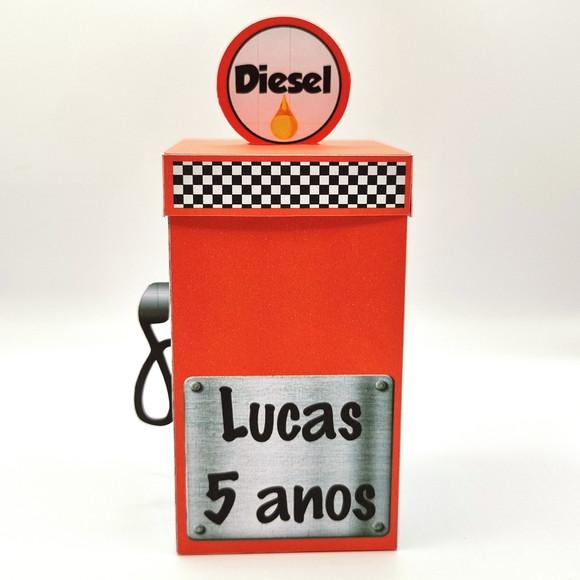 Caixa Bomba de Gasolina - Marcas de Carros