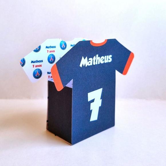 Caixa Camiseta - Psg