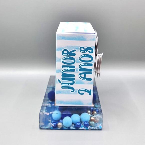 Caixa com Base de Acetato Shaker - Fundo do Mar