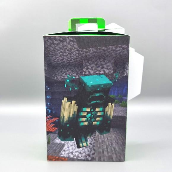 Caixa com Visor Lateral para Tubete - Minecraft