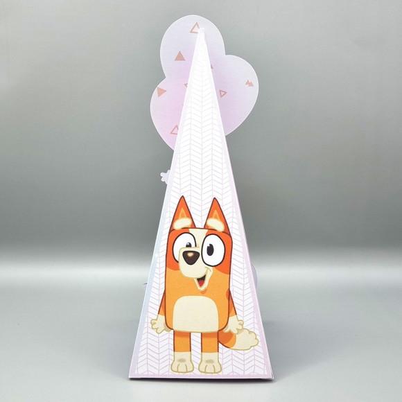 Caixa Cone - Bluey Candy Rosa
