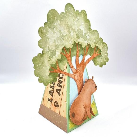 Caixa Cone - Capivara