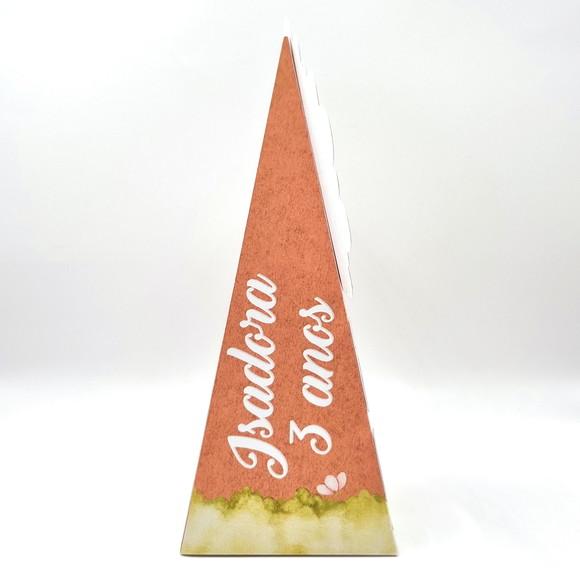 Caixa Cone - Chapeuzinho Vermelho Preta