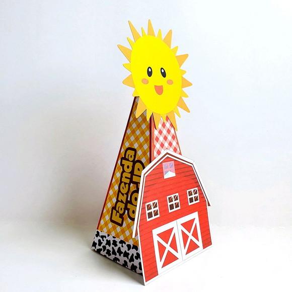 Caixa Cone - Fazendinha