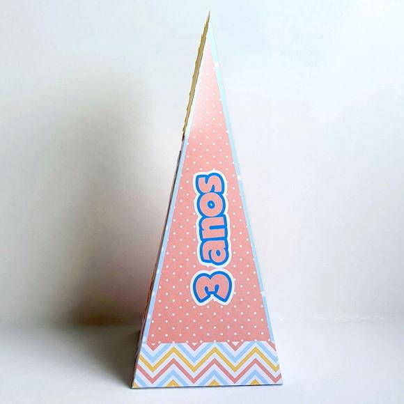 Caixa Cone - Galinha Pintadinha