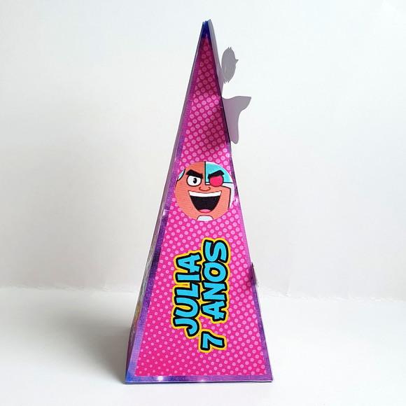 Caixa Cone - Jovens Titãs Rosa