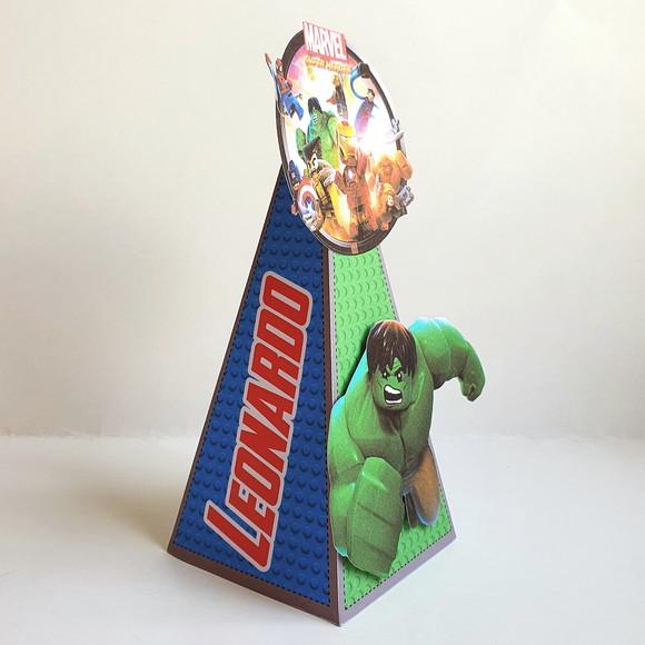 Caixa Cone - Lego Vingadores