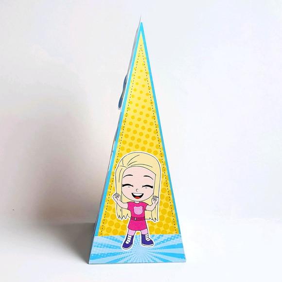 Caixa Cone - Luccas Neto Azul