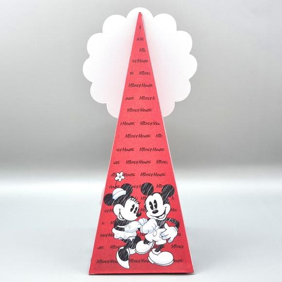 Caixa Cone - Mickey e Minnie Vermelha