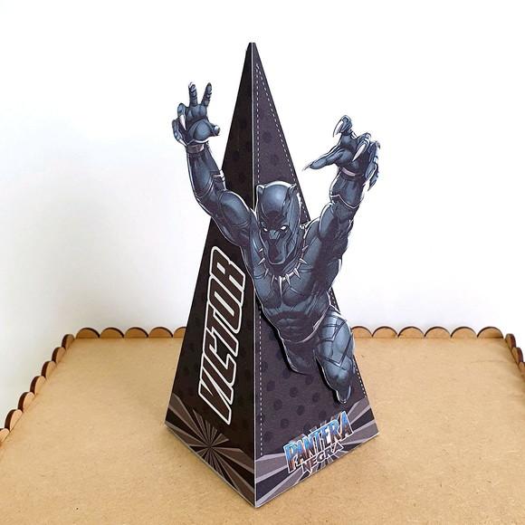 Caixa Cone - Pantera Negra