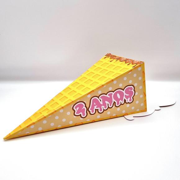 Caixa Cone - Sorveteria