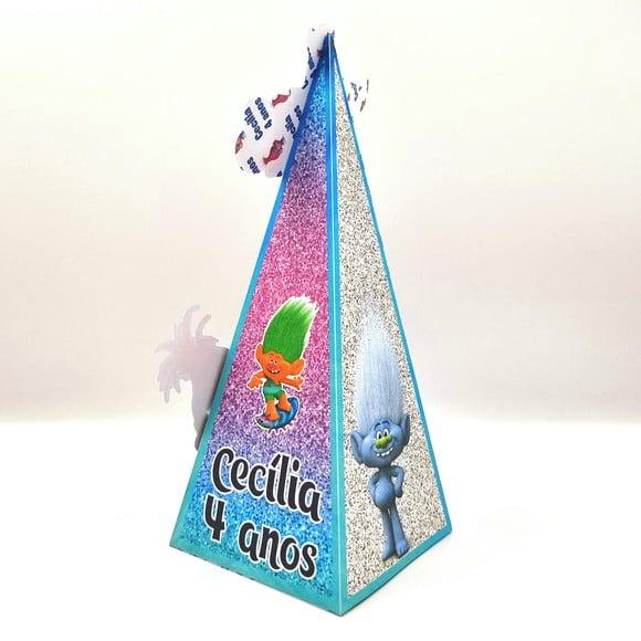 Caixa Cone - Trolls