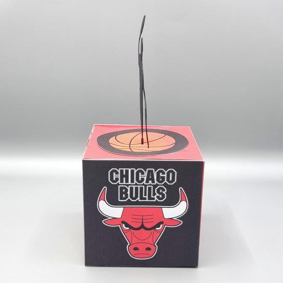 Caixa Cubo - Basquete Chicago Bulls