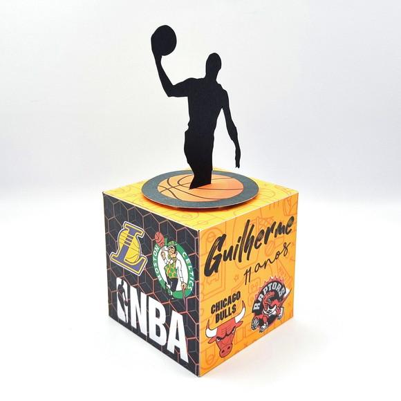 Caixa Cubo - Basquete Nba