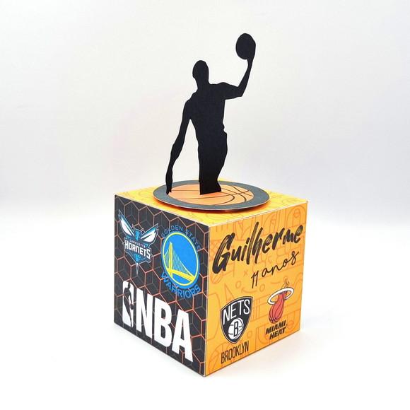 Caixa Cubo - Basquete Nba