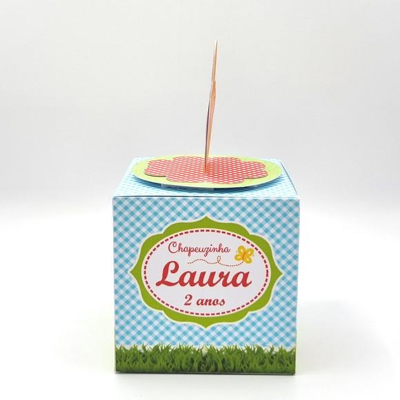 Caixa Cubo - Chapeuzinho Vermelho