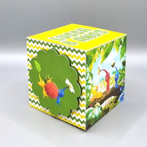 Caixa Cubo - Pikmin