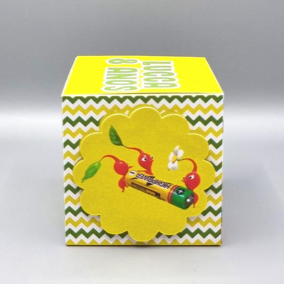 Caixa Cubo - Pikmin