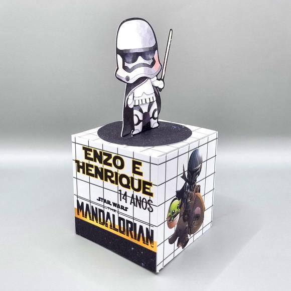 Caixa Cubo - Star Wars Mandalorian