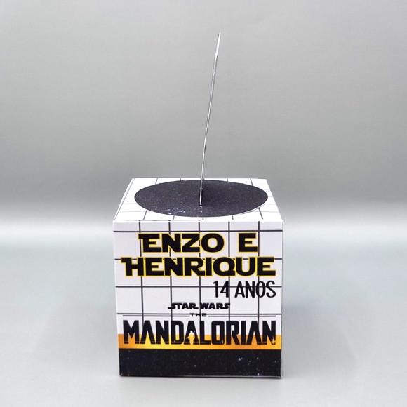 Caixa Cubo - Star Wars Mandalorian