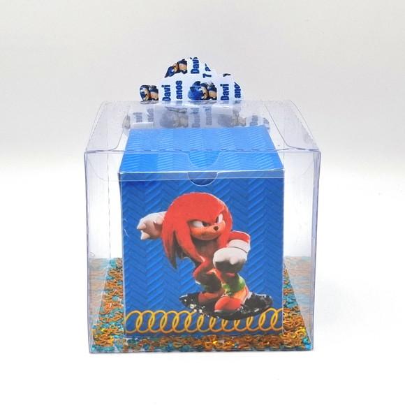 Caixa Cubo de Acetato - Sonic 2