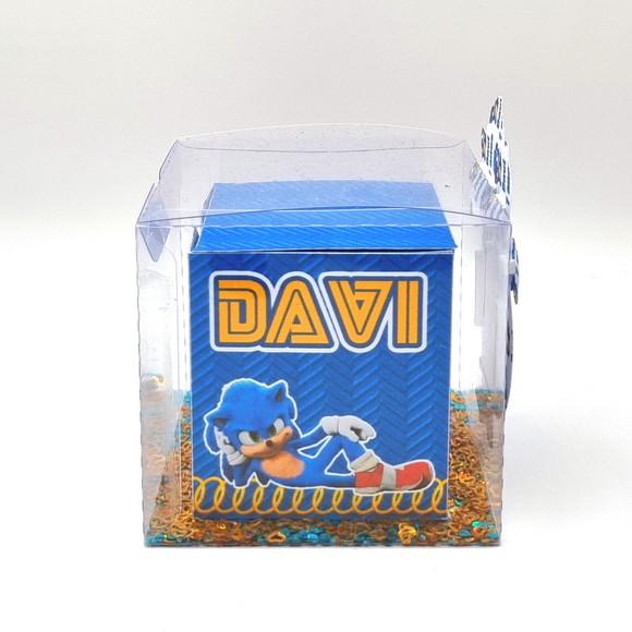 Caixa Cubo de Acetato - Sonic 2