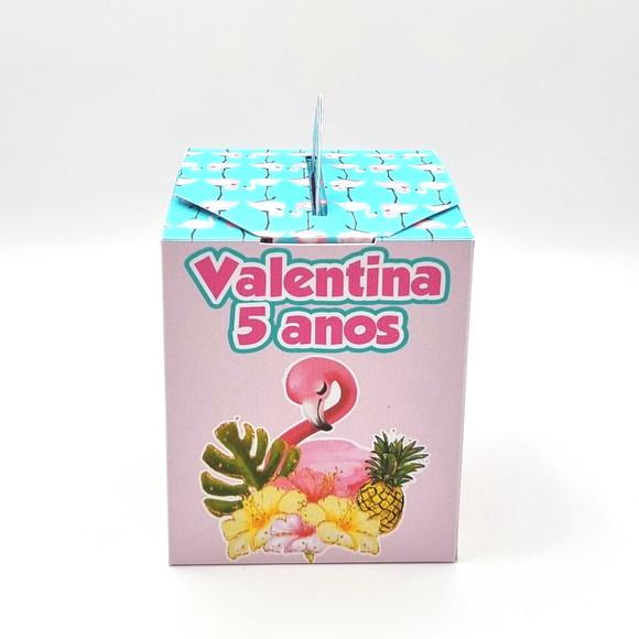 Caixa de Mão - Flamingos