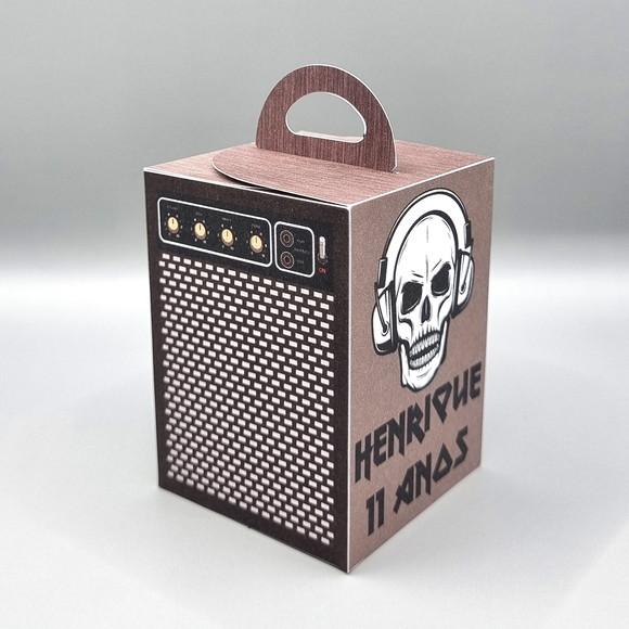 Caixa de Mão - Rock - Caixa Amplificador