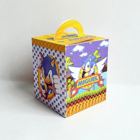 Caixa de Mão - Sonic