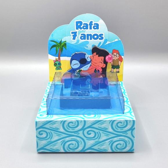 Caixa Labirinto com Acetato - Lilo e Stitch