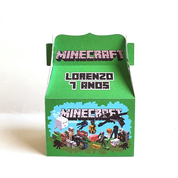 Caixa Malinha - Minecraft