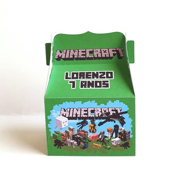 Caixa Malinha - Minecraft