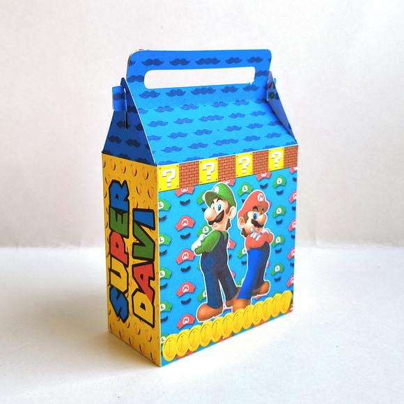 Caixa Malinha Alta - Super Mario