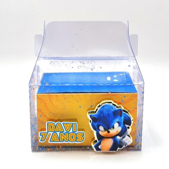 Caixa Malinha de Acetato - Sonic 2