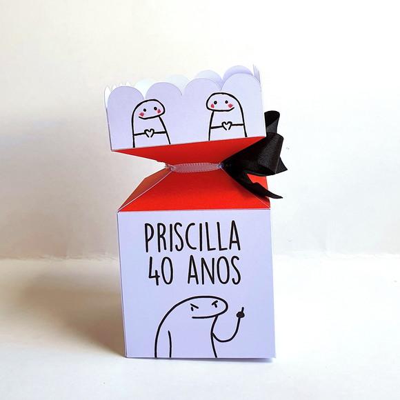 Caixa Meia Bala - Flork Bentô Florky