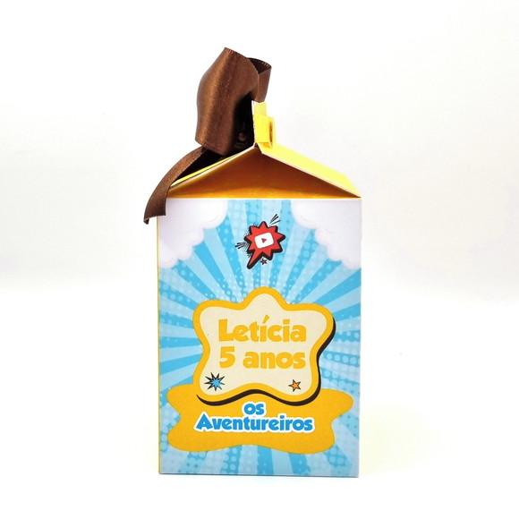 Caixa Milk - Aventureira Amarela