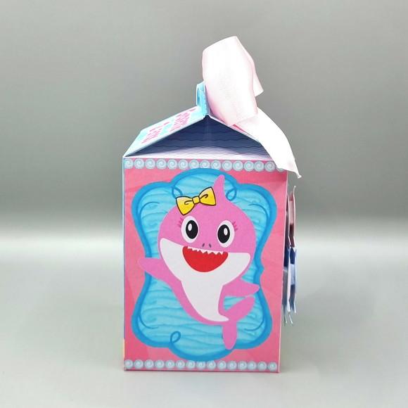 Caixa Milk - Baby Shark Rosa