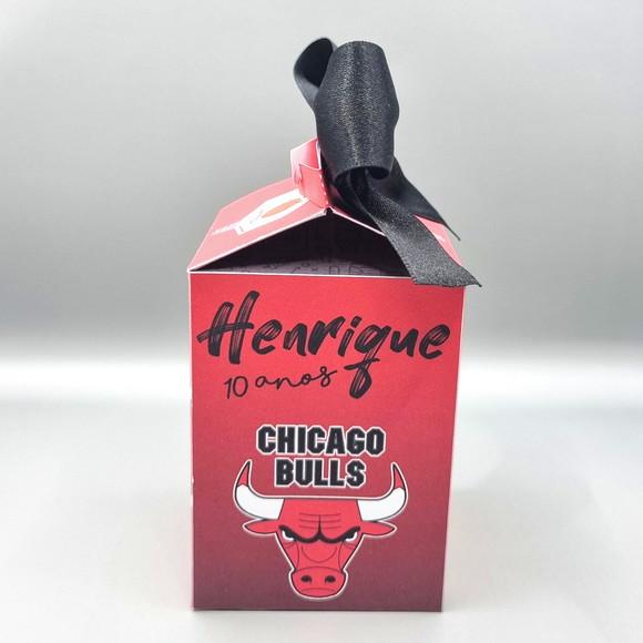 Caixa Milk - Basquete Chicago Bulls