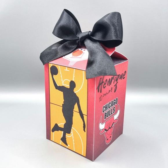 Caixa Milk - Basquete Chicago Bulls