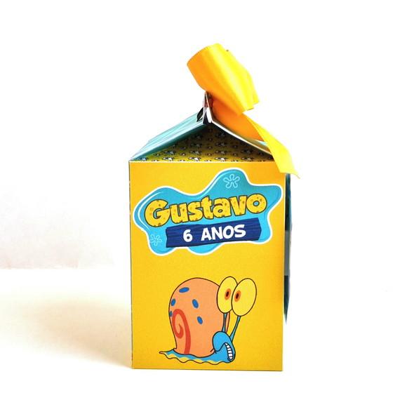 Caixa Milk - Bob Esponja