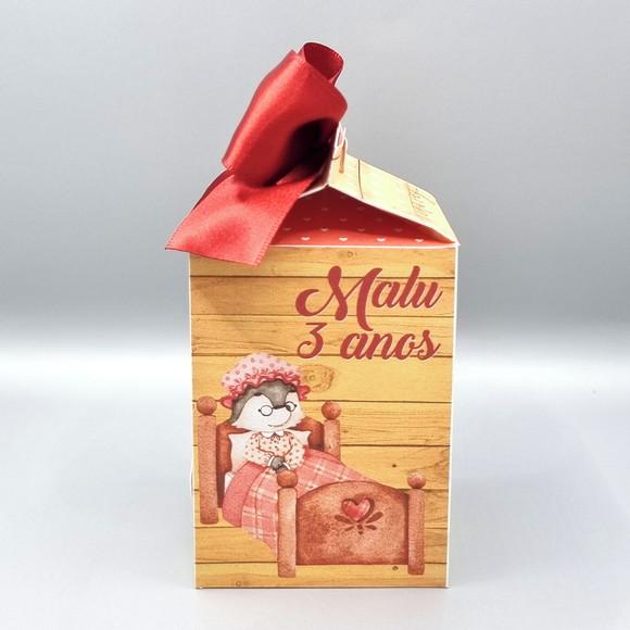 Caixa Milk - Chapeuzinho Vermelho Aquarela