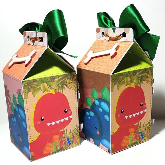 Caixa Milk - Dinossauro Cute