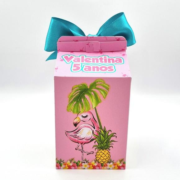 Caixa Milk - Flamingos