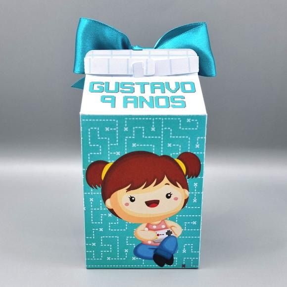 Caixa Milk - Gamer - Vídeo Game - Games