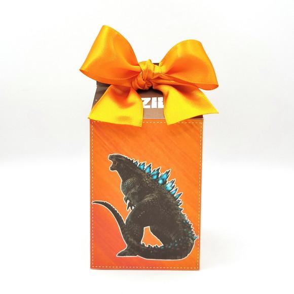 Caixa Milk - Godzilla Laranja