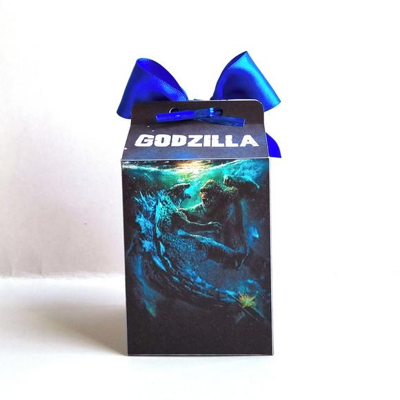 Caixa Milk - Godzilla Azul